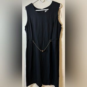 R&M Richards Black Sleeveless Dress